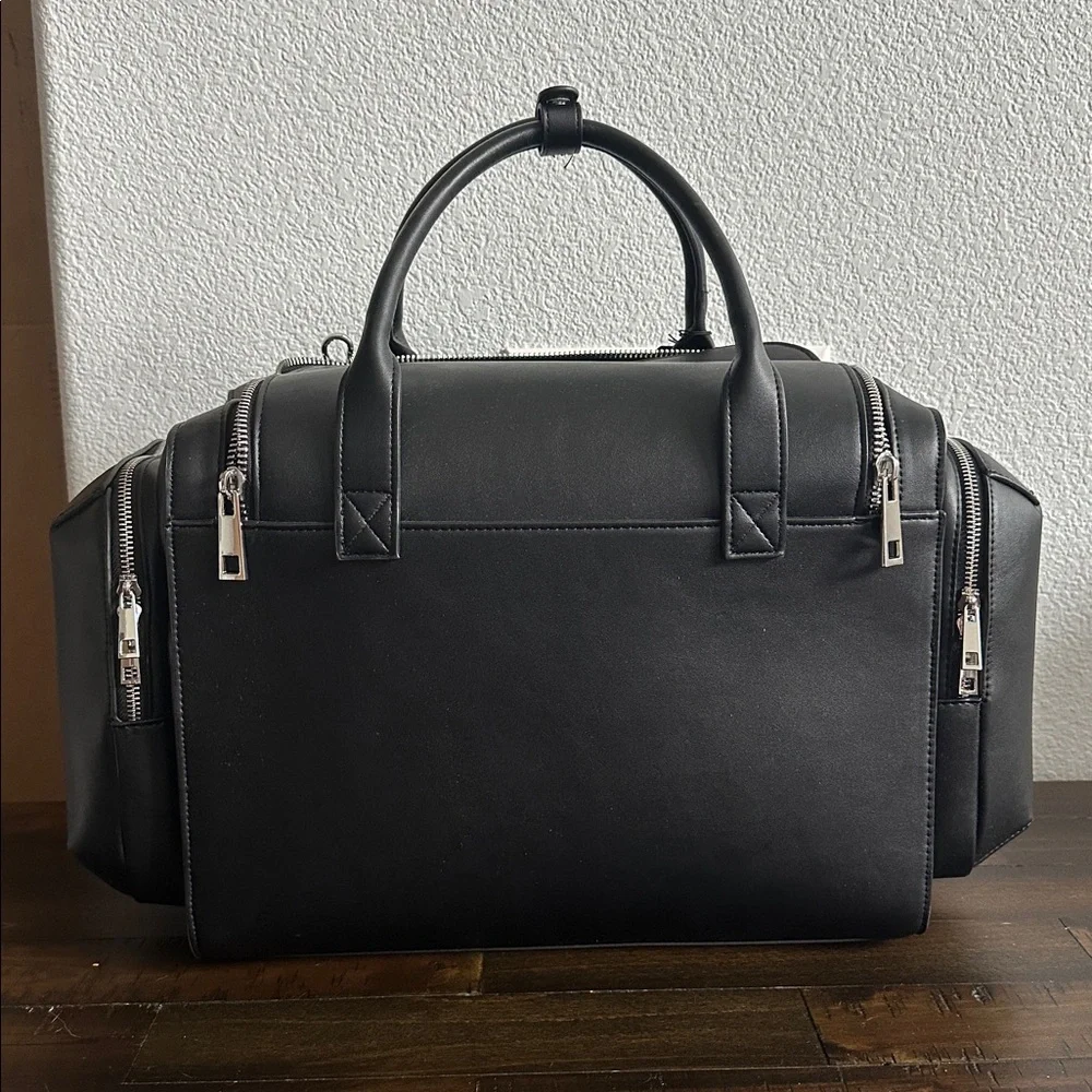 Alfani Black Duffel Bag for Men NWT
